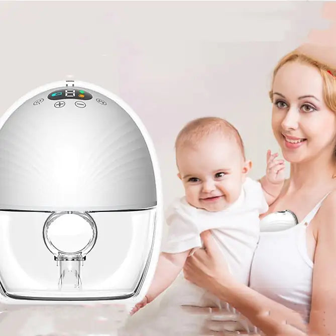 Hands-free Silent Wearable Electric Breast Pump