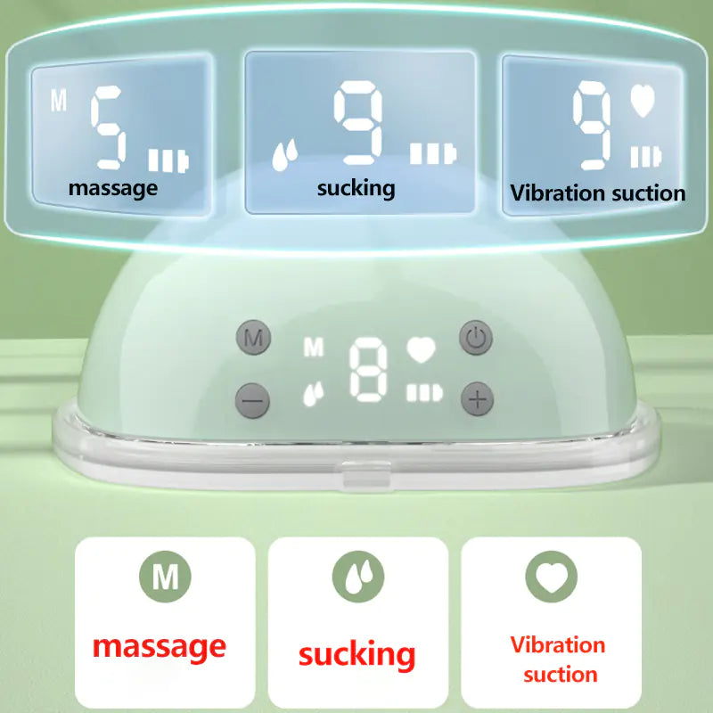 Portable Hands-Free Electric Breast Pump Collector